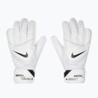 Παιδικά γάντια τερματοφύλακα Nike Match λευκό/καθαρό λευκό/μαύρο