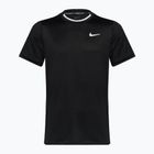 Ανδρικό πουκάμισο τένις Nike Court Dri-Fit Advantage μαύρο/λευκό