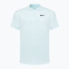 Ανδρικό πουκάμισο πόλο Nike Court Dri-Fit Solid glacier blue/μαύρο