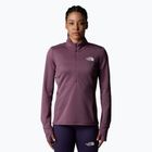 Γυναικείο φούτερ για τρέξιμο The North Face Winter Warm Pro 1/4 Zip midnight mauve