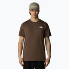 Ανδρικό μπλουζάκι The North Face Box Nse smokey brown/black