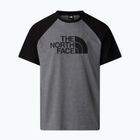 Ανδρικό μπλουζάκι The North Face Raglan Easy medium grey heather