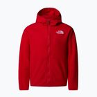 Παιδικό φούτερ The North Face Teen Glacier F/Z Hooded red