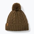 Γυναικείος χειμερινός σκούφος Timberland Cable Premium Pom Beanie πράσινο φύλλο