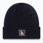 New Era Metalic Badge Cuff Knit Los Angeles Dodgers χειμερινό καπέλο μαύρο
