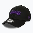 Ανδρικό καπέλο μπέιζμπολ New Era Side Patch 9Forty Los Angeles Lakers μαύρο