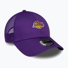 Ανδρικό καπέλο μπέιζμπολ New Era Home Field 9Forty Trucker Los Angeles Lakers purple