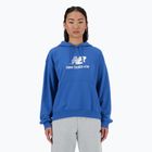 Γυναικεία New Balance French Terry Stacked Logo Hoodie blueagat