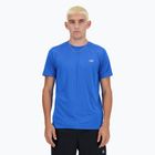 Ανδρικό μπλουζάκι New Balance Run blue oasis t-shirt