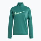 Γυναικείο φούτερ για τρέξιμο Nike Swoosh Dri-FIT 1/4-Zip Mid bicoastal/vapor green