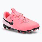 Nike Phantom GX II Academy FG/MG Junior παπούτσια ποδοσφαίρου για παιδιά, παλμός ηλιοβασιλέματος/μαύρο