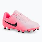 Παιδικά παπούτσια ποδοσφαίρου Nike Tiempo Emerald Legend 10 Academy FG/MG pink foam/black