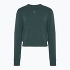 Nike Dri-FIT One Crew Neck French Terry γυναικείο φούτερ vintage πράσινο/ μαύρο