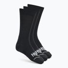 HOKA Crew Run Socks 3 ζευγάρια μαύρο/μαύρο/μαύρο