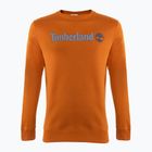 Ανδρικό φούτερ Timberland Linear Logo Crew Neck umber