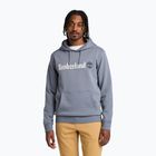 Ανδρικό φούτερ Timberland Linear Logo Hoodie folkstone gray