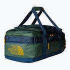 The North Face Base Camp Voyager Duffel 42 l ταξιδιωτική τσάντα σε πράσινο/σκιαστικό μπλε χρώμα