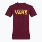 Ανδρικό Vans Mn Vans Classic μπορντό/πικάντικη μουστάρδα T-shirt