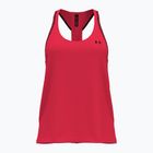 Under Armour Knockout Tank racer κόκκινο/μαύρο γυναικείο προπονητικό μπλουζάκι