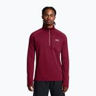 Ανδρικό Under Armour Launch Elite CW Half Zip καρδινάλιο/ανακλαστικό φούτερ για τρέξιμο