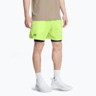 Under Armour ανδρικό προπονητικό σορτς Vanish Woven 2in1 Sts morph green / blavk / black