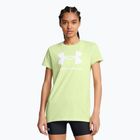 Under Armour γυναικείο t-shirt Rival Logo tetro green/white