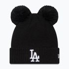 Γυναικείος χειμερινός σκούφος New Era Wmns Double Pom La Dodgers black