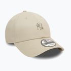 Καπέλο μπέιζμπολ New Era Metallic Pin 940 Nyy light beige