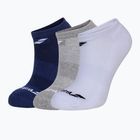 Babolat Αόρατες κάλτσες τένις 3 ζευγάρια λευκές/ ναυτικές/ γκρι 5UA1461