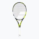 Babolat Pure Aero Junior 26 παιδική ρακέτα τένις γκρι-κίτρινη 140465