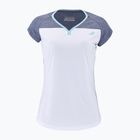 Παιδικό πουκάμισο τένις Babolat Play Crew Neck λευκό και μπλε 3MTE011