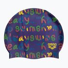 Παιδικό καπέλο για κολύμπι arena Print μοβ 94171