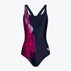 Γυναικείο ολόσωμο μαγιό arena Swim Pro Back L navy blue/pink 002842/700