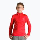 Παιδικό φούτερ για σκι Rossignol Boy 1/2 Zip Warm Stretch red