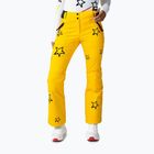Γυναικείο παντελόνι σκι Rossignol Stellar κίτρινο