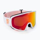 Γυναικεία γυαλιά snowboard ROXY Feenity Color Luxe 2021 bright white/sonar ml revo red