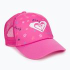 Παιδικό καπέλο μπέιζμπολ ROXY Sweet Emotions Trucker Cap 2021 pink guava star dance