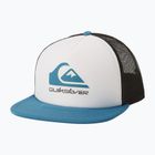 Παιδικό καπέλο μπέιζμπολ Quiksilver Foamslayer Youth white/blue