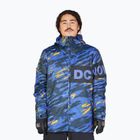 Ανδρικό μπουφάν snowboard DC Propaganda angled tie dye royal blue