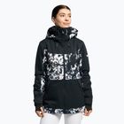 Γυναικείο μπουφάν snowboard ROXY Presence Parka 2021 true black black flowers