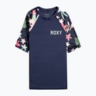 Παιδικό μπλουζάκι κολύμβησης ROXY Printed Sleeves 2021 mood indigo alma swim