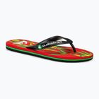 Ανδρικές σαγιονάρες Quiksilver Molokai Art II black/red/black