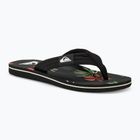 Ανδρικές σαγιονάρες Quiksilver Molokai Layback II black / orange / green