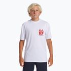 Παιδικό μπλουζάκι κολύμβησης Quiksilver Everyday Surf Tee white/black