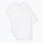 Lacoste ανδρικό t-shirt TH3321 3 τεμάχια λευκό.