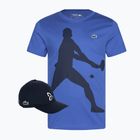 Lacoste Tennis X Novak Djokovic ladigue T-shirt + καπέλο σετ