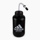 Μπουκάλι αθλητικό της adidas με σωλήνα 1L μαύρο ADIBWB01