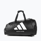 adidas 2 σε 1 Boxing M μαύρη/λευκή τσάντα προπόνησης