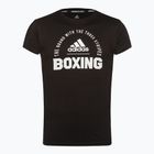 Ανδρικό μπλουζάκι adidas Boxing μαύρο/λευκό