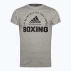 Ανδρικό t-shirt boxing της adidas medium grey/heather black